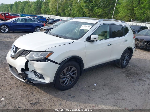 Nissan Rogue Sl 2016 5N1AT2MV8GC821235 Image 2
