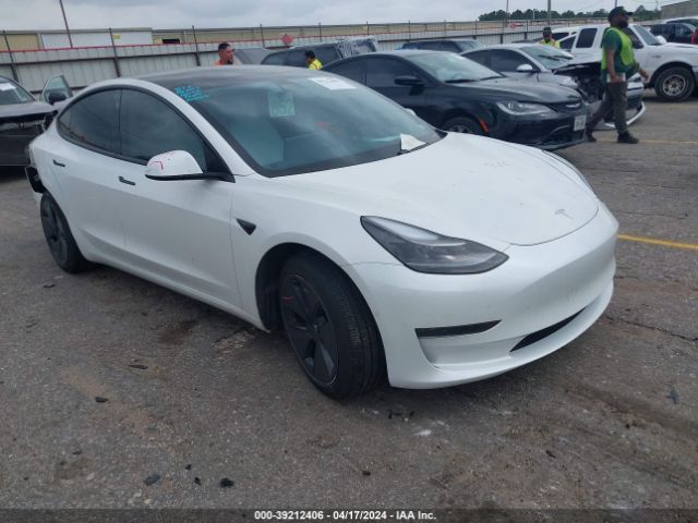Продаж на аукціоні авто 2021 Tesla Model 3 Standard Range Plus Rear-wheel Drive, vin: 5YJ3E1EA7MF987547, номер лоту: 39212406
