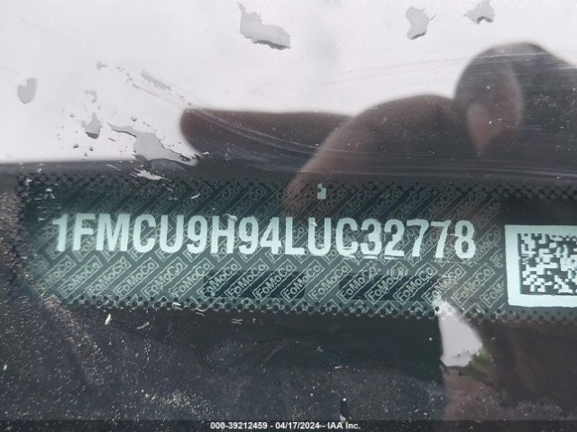 2020 FORD ESCAPE 1FMCU9H94LUC32778 Photo 8