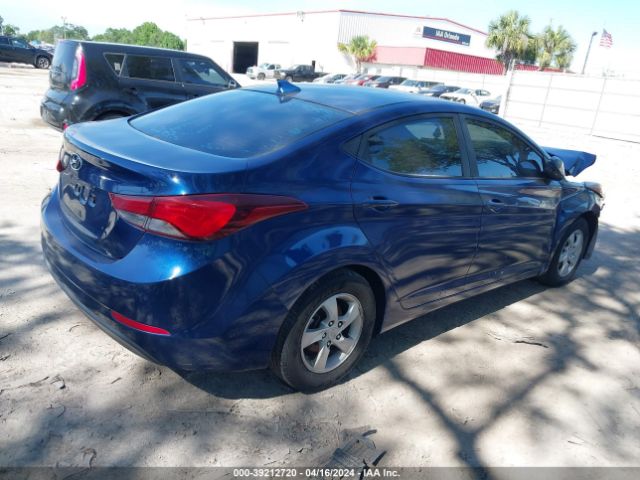 5NPDH4AE3FH652442 Hyundai ELANTRA SE