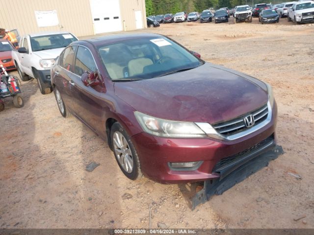 Auction sale of the 2015 Honda Accord Ex, vin: 1HGCR2F76FA250544, lot number: 39212809
