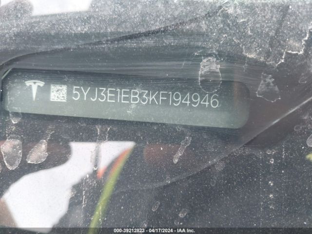 5YJ3E1EB3KF194946 Tesla Model 3 Long Range/performance