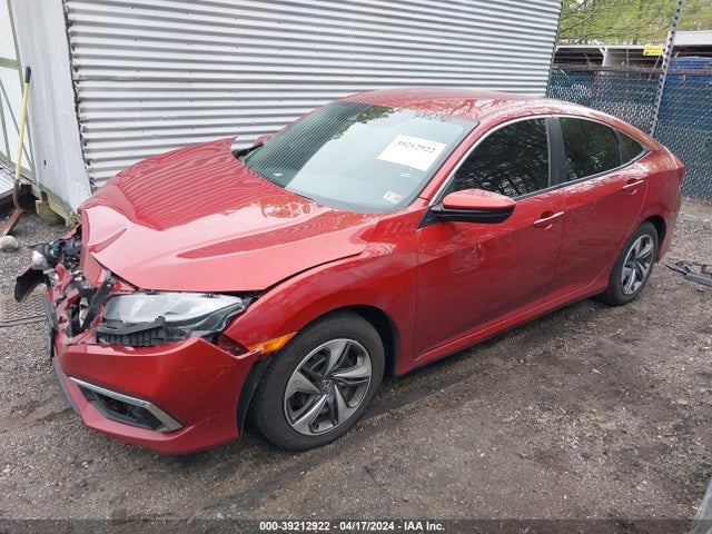 Honda Civic Lx 2019 19XFC2F62KE035805 Image 2