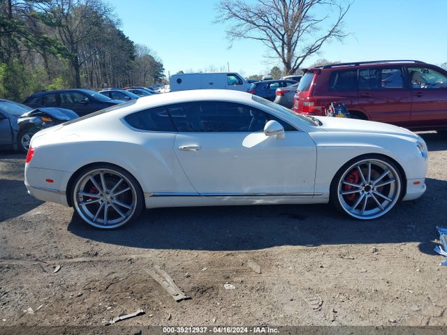 2012 Bentley Continental Gt მანქანა იყიდება აუქციონზე, vin: SCBFR7ZAXCC071524, აუქციონის ნომერი: 39212937