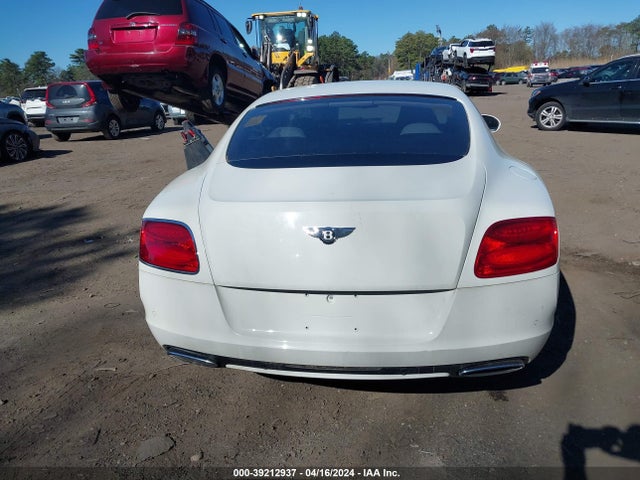 2012 Bentley Continental Gt მანქანა იყიდება აუქციონზე, vin: SCBFR7ZAXCC071524, აუქციონის ნომერი: 39212937