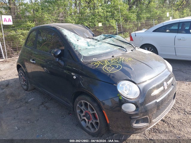 2012 FIAT 500 3C3CFFBR1CT254337 Photo 0
