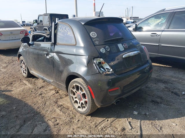 2012 FIAT 500 3C3CFFBR1CT254337 Photo 2