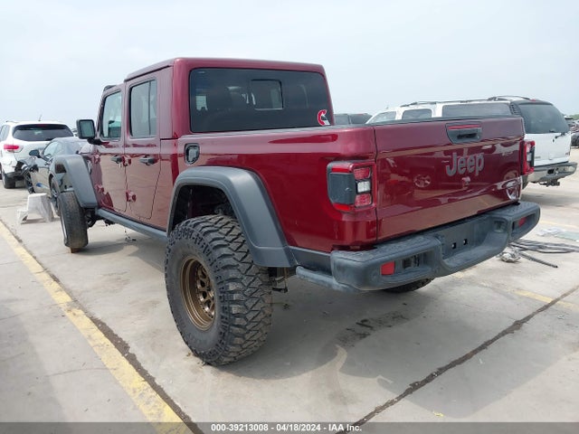 Jeep Gladiator Rubicon 4x4 2021 1C6JJTBG4ML596996 Image 3