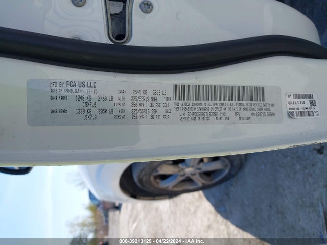 Dodge Journey Crossroad 2016 3C4PDDGG0GT183782 Image 9