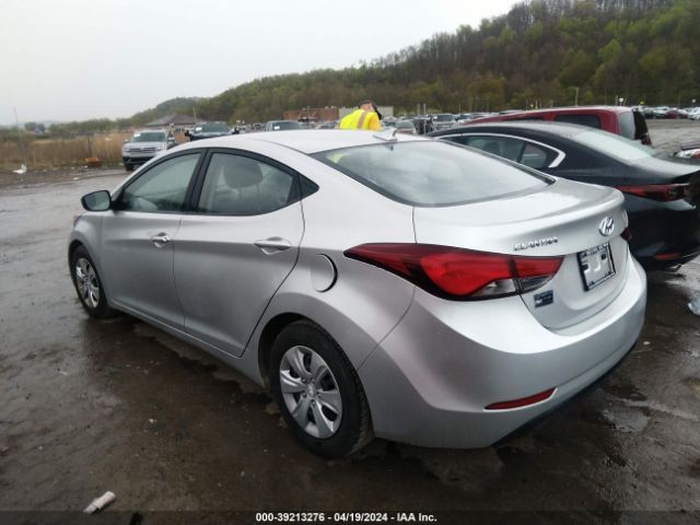 5NPDH4AE6GH687977 Hyundai ELANTRA SE