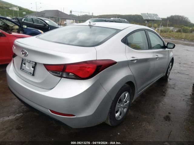 5NPDH4AE6GH687977 Hyundai ELANTRA SE