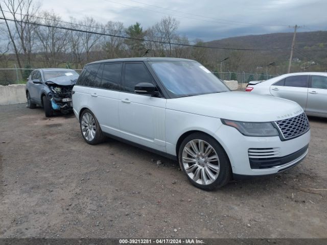 Auction sale of the 2019 Land Rover Range Rover 5.0l V8 Supercharged, vin: SALGS2RE8KA557991, lot number: 39213281