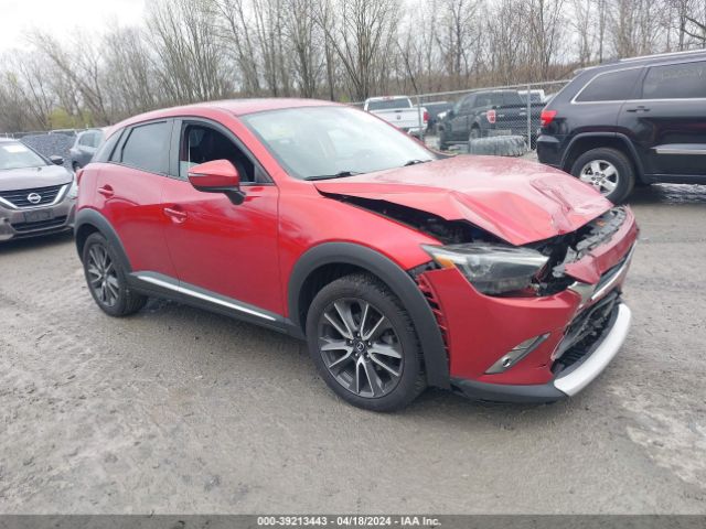 Продажа на аукционе авто 2017 Mazda Cx-3 Grand Touring, vin: JM1DKFD78H0163058, номер лота: 39213443