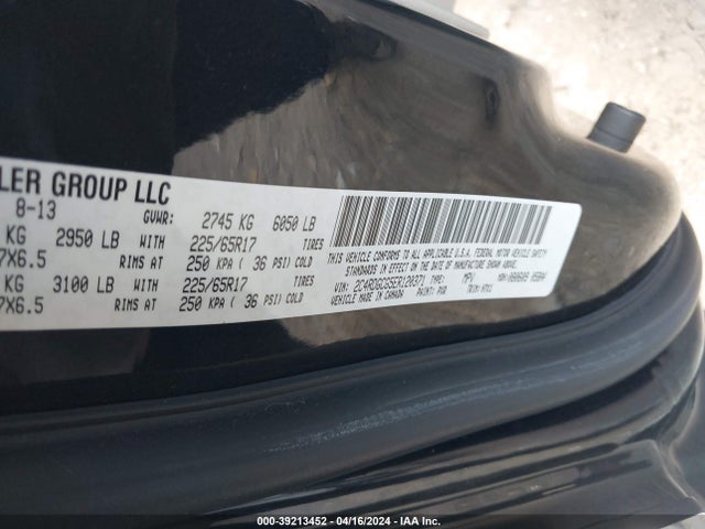 Dodge Grand Caravan Sxt 2014 2C4RDGCG5ER120371 Image 9