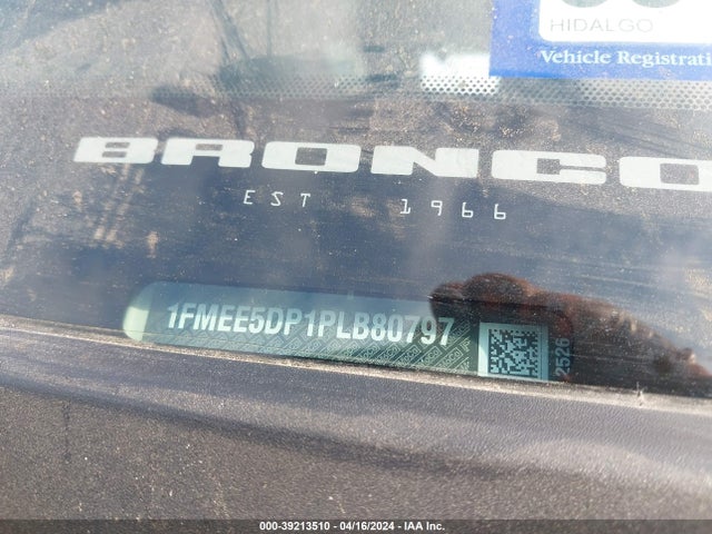 Ford Bronco Wildtrak 2023 1FMEE5DP1PLB80797 Image 9