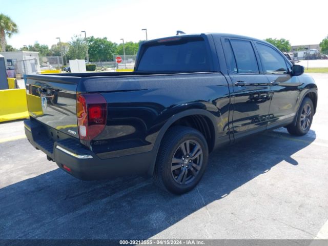 5FPYK3F10KB001837 Honda Ridgeline Sport