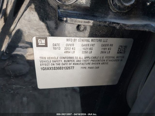 1G6AX5S36E0132677 Cadillac CTS LUXURY