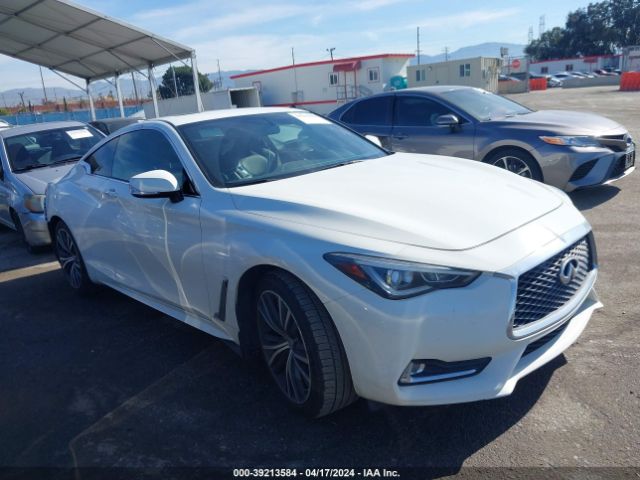 39213584 :رقم المزاد ، JN1CV7EK6HM110270 vin ، 2017 Infiniti Q60 2.0t مزاد بيع