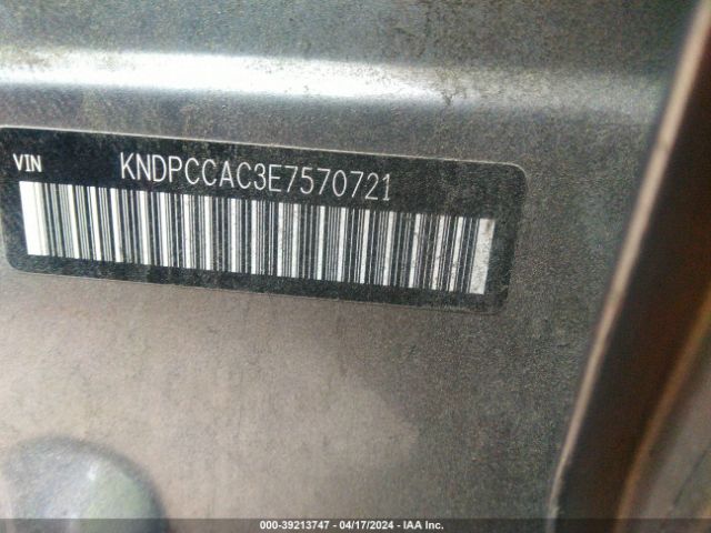 KNDPCCAC3E7570721 KIA Sportage Ex