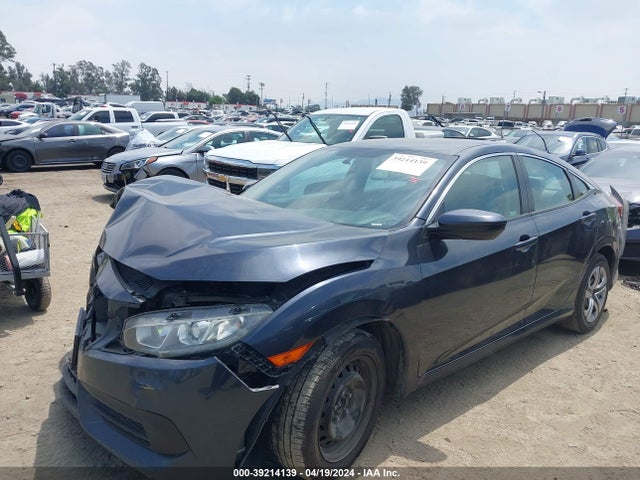 Honda Civic Lx 2018 2HGFC2F58JH573405 Image 2