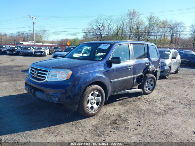 5FNYF4H22EB026350 Honda PILOT LX
