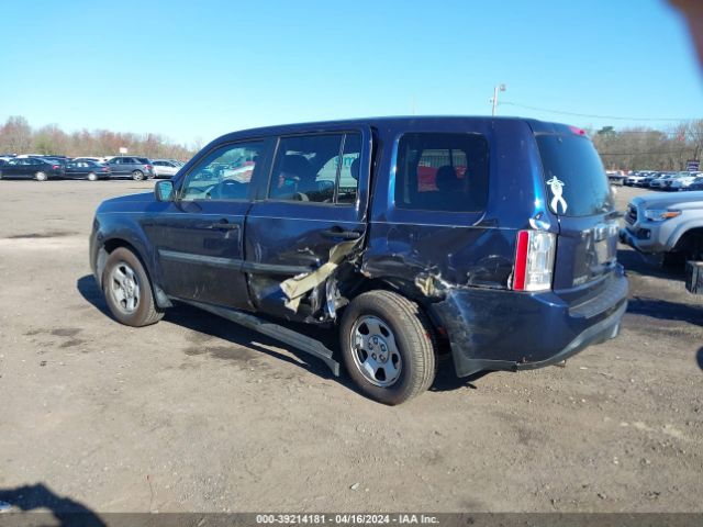 5FNYF4H22EB026350 Honda PILOT LX