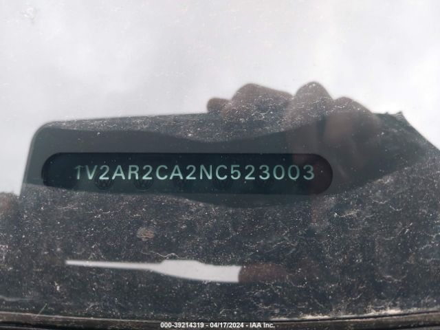 1V2AR2CA2NC523003 Volkswagen Atlas 3.6l V6 Sel R-line