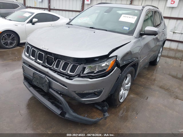 3C4NJCBB8KT782587 Jeep Compass Latitude Fwd