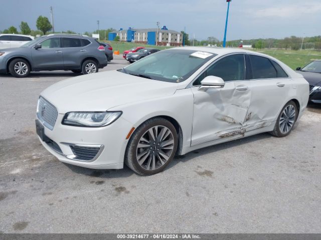 3LN6L5F92KR607553 Lincoln Mkz Reserve Ii
