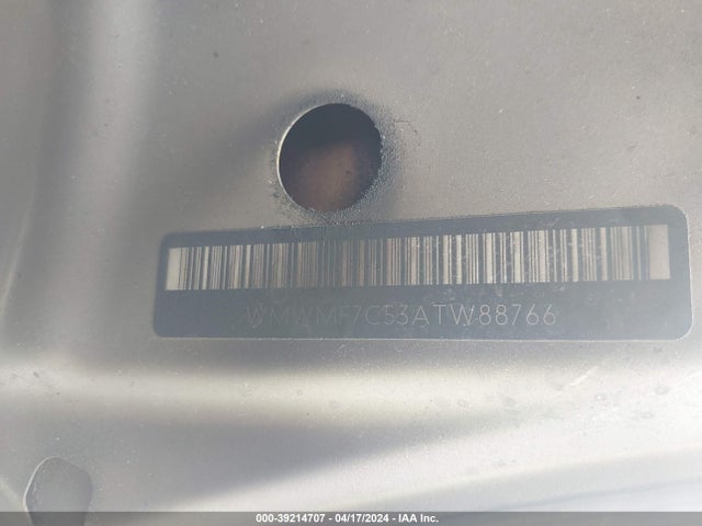 2010 MINI COOPER S WMWMF7C53ATW88766 Photo 8