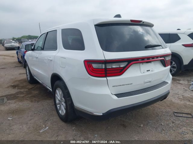 1C4RDHAG1LC107289 Dodge Durango Sxt Rwd