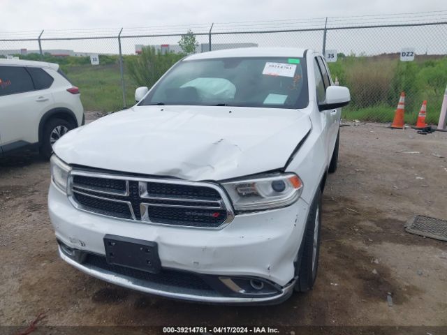 1C4RDHAG1LC107289 Dodge Durango Sxt Rwd