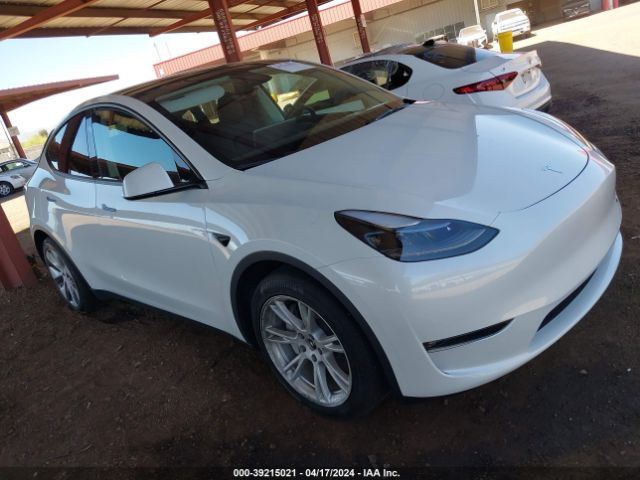 Auction sale of the 2023 Tesla Model Y Awd/long Range Dual Motor All-wheel Drive, vin: 7SAYGAEE7PF815075, lot number: 39215021