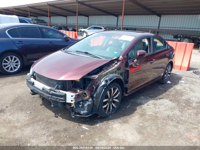 Honda Civic Ex-l 2014 19XFB2F97EE008956 Image 2