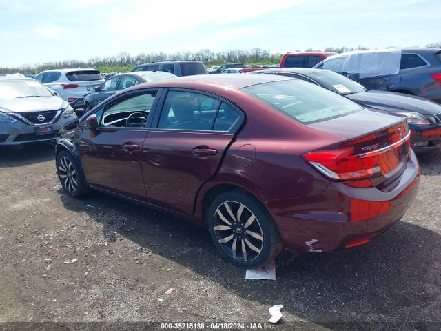 Honda Civic Ex-l 2014 19XFB2F97EE008956 Image 3