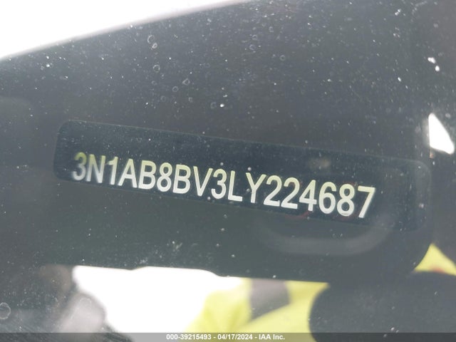 Nissan Sentra S Xtronic Cvt 2020 3N1AB8BV3LY224687 Image 9