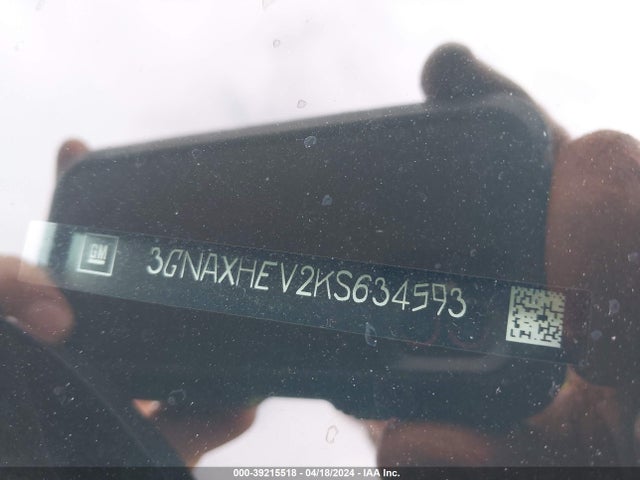 Chevrolet EQUINOX LS 2019 3GNAXHEV2KS634593 Image 9