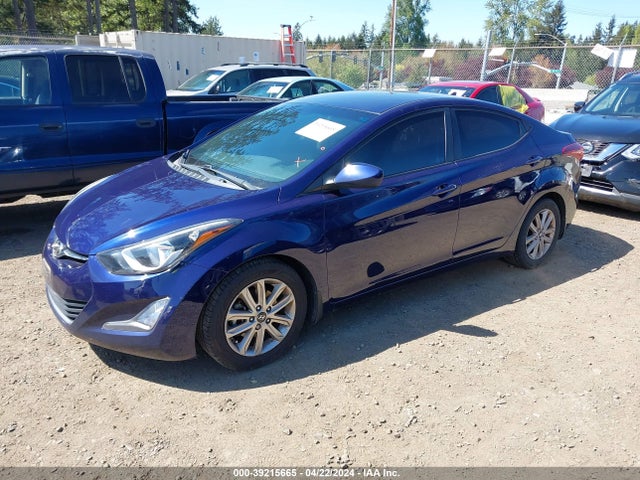 Hyundai ELANTRA SE 2014 5NPDH4AE0EH539465 Image 2