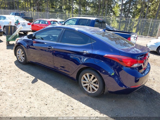 Hyundai ELANTRA SE 2014 5NPDH4AE0EH539465 Image 3
