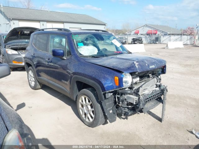 Aukcja sprzedaży 2019 Jeep Renegade Latitude 4x4, vin: ZACNJBBB7KPJ80200, numer aukcji: 39215716