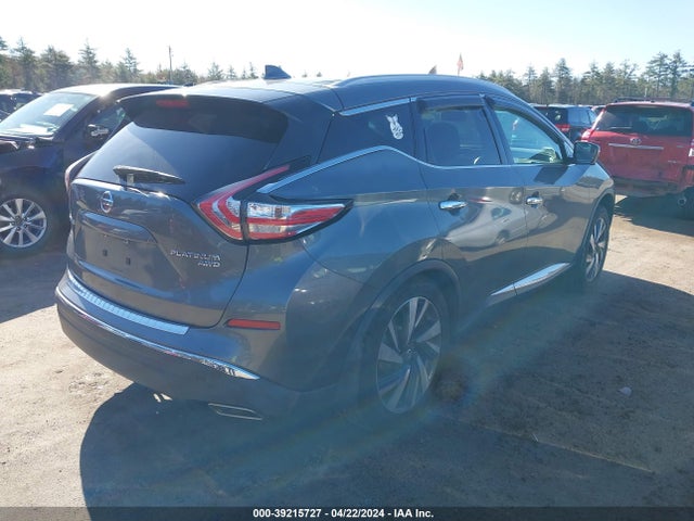 Nissan Murano Platinum 2017 5N1AZ2MH5HN106444 Image 4
