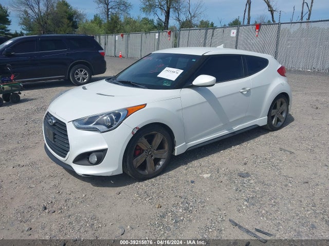 Hyundai Veloster Turbo R-spec 2014 KMHTC6AE8EU199375 Image 2