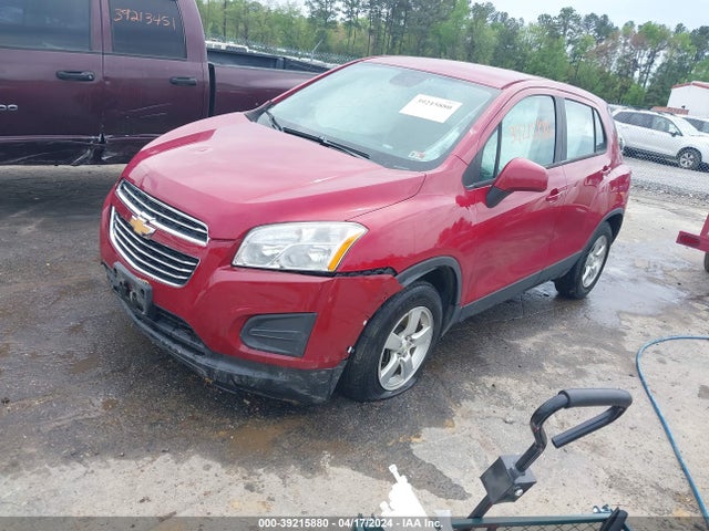 Chevrolet Trax 1ls 2015 KL7CJPSB5FB204496 Image 2