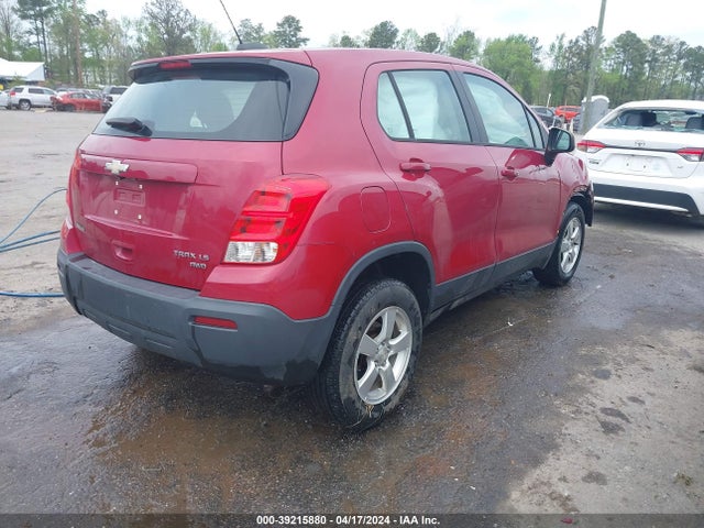 Chevrolet Trax 1ls 2015 KL7CJPSB5FB204496 Image 4