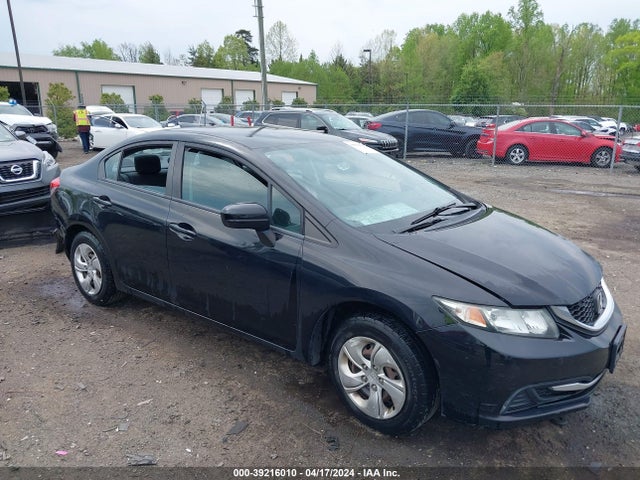 Honda Civic Lx 2014 19XFB2F54EE208433 головне зображення