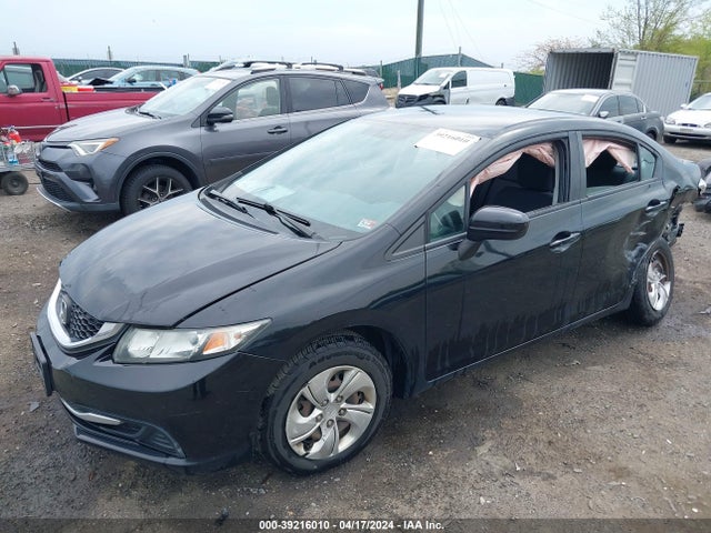Honda Civic Lx 2014 19XFB2F54EE208433 Image 2