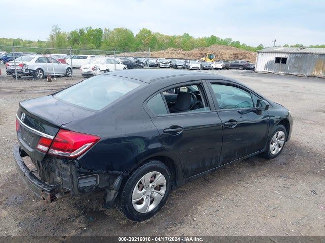 Honda Civic Lx 2014 19XFB2F54EE208433 Image 4