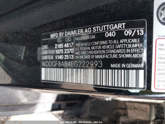 WDDGF8AB4EG222993 Mercedes-Benz C 300 Luxury 4matic/sport 4matic