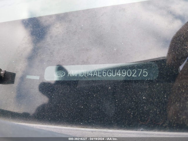 Hyundai ELANTRA SE 2016 KMHDH4AE6GU490275 Image 9