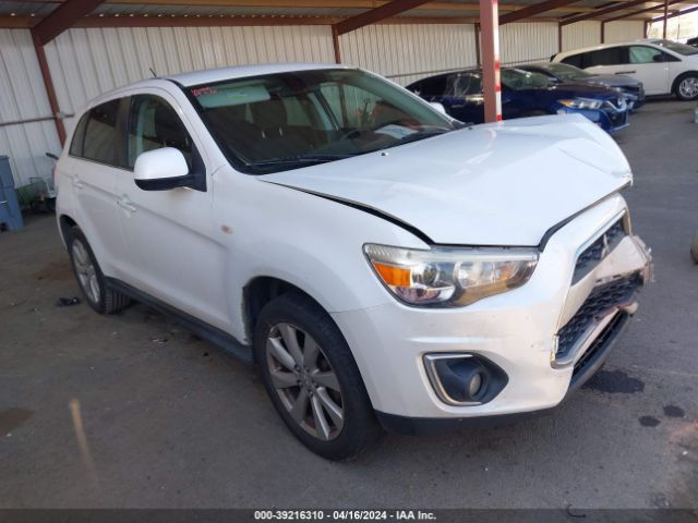 Продажа на аукционе авто 2014 Mitsubishi Outlander Sport Se, vin: 4A4AP4AU0EE008241, номер лота: 39216310